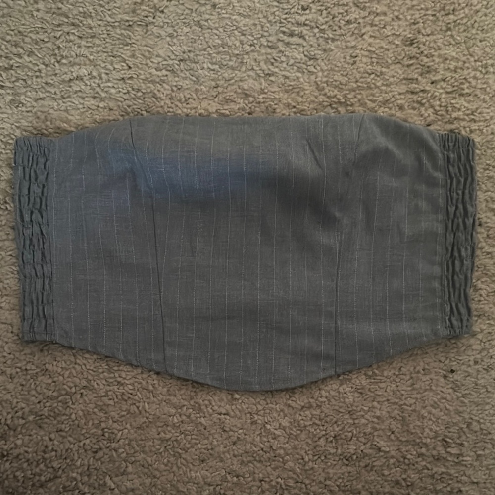 Strappless top